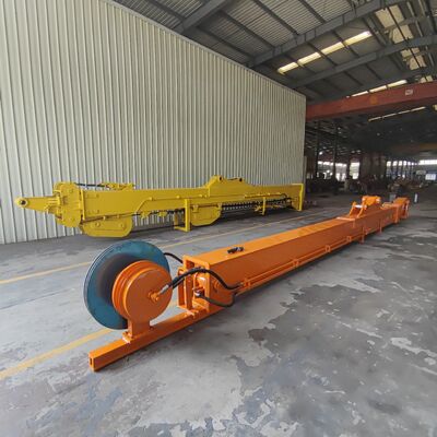 Excavator Extension Arm Telescopic Arm Extended Excavator Long Boom 12m 14m 15m 16m Dua bagian Telescopic Arm