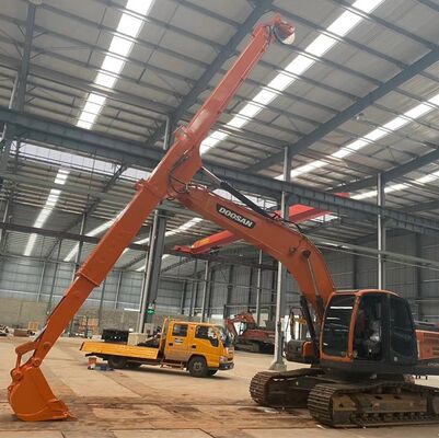 Excavator Extension Arm Telescopic Arm Extended Excavator Long Boom 12m 14m 15m 16m Dua bagian Telescopic Arm
