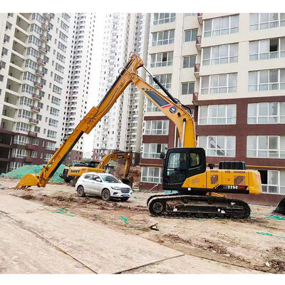 Efisiensi Tinggi 20-27 Ton Excavator 10-12m Sliding Boom Arm Telescopic Arm untuk Konstruksi