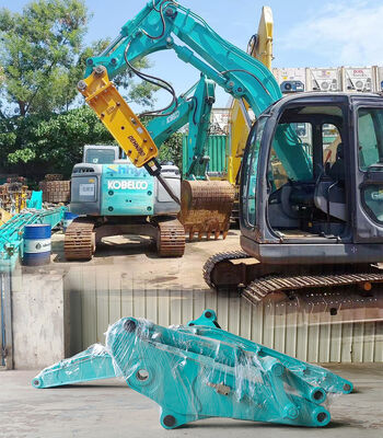Performa tinggi 20-24T Excavator Tunnel Arm Arm Singkat untuk Penggalian Basement Tunnel