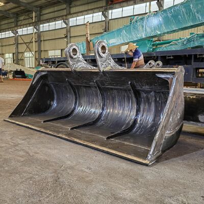 Excavator Attachments Excavator Ditch Cleaning Bucket Mini Excavator Mud Bucket 1500mm Lebar untuk 8-11T Excavator