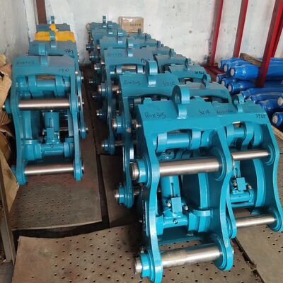 6-8T Bucket Change Hydraulic Excavator Quick Hitch Tilt Coupler Power Tilt Rotating Quick Hitch Excavator Mesin penggali yang dapat digunakan