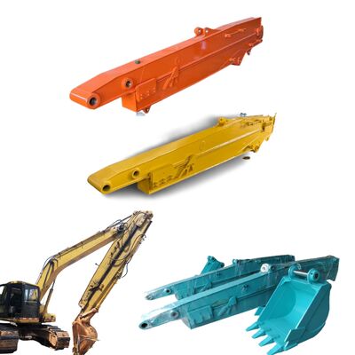10-36 Ton Excavator 8-12m Sliding Boom Arm Long Sliding Arm Telescopic Arm untuk Kubo Kubo