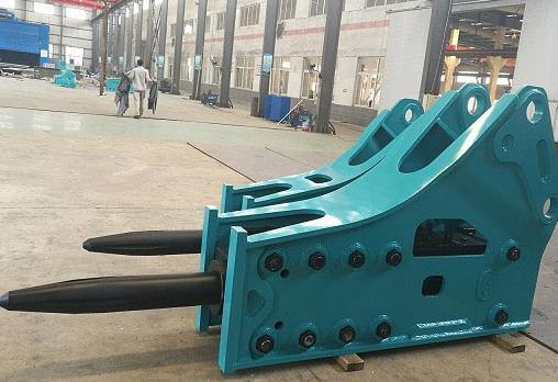 Alat Pembongkaran Kuat Palu Pemecah Hidraulik Tugas Berat untuk Mesin Konstruksi Mini Ekskavator 0,5-10T