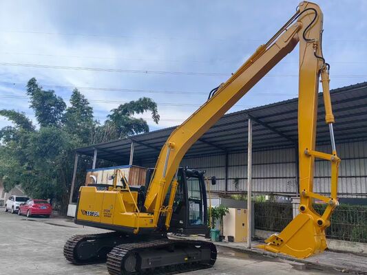 Boom dan Lengan Jangkauan Panjang Excavator 14M Boom Lengan yang Diperpanjang untuk PC120 DH225 CAT320