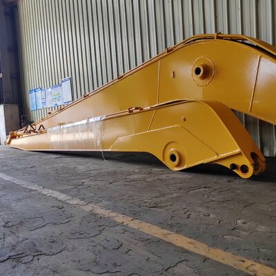 Boom dan Lengan Jangkauan Panjang Excavator 14M Boom Lengan yang Diperpanjang untuk PC120 DH225 CAT320