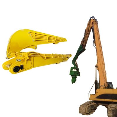 Boom dan Lengan Hidraulik Excavator Kekuatan Tinggi 18M untuk Pemancangan untuk Sany 650 Doosan 520 untuk Konstruksi Fondasi