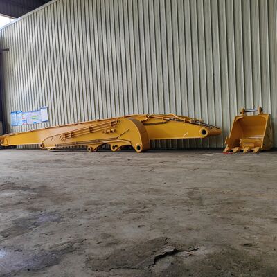 Boom dan Lengan Hidraulik Excavator Kekuatan Tinggi 18M untuk Pemancangan untuk Sany 650 Doosan 520 untuk Konstruksi Fondasi