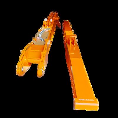 Excavator Long Reach Boom and Arm untuk 25-55 Ton 17-22m Excavators Bagian Mesin Konstruksi berkualitas tinggi
