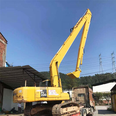 Excavator Long Reach Boom and Arm untuk 25-55 Ton 17-22m Excavators Bagian Mesin Konstruksi berkualitas tinggi