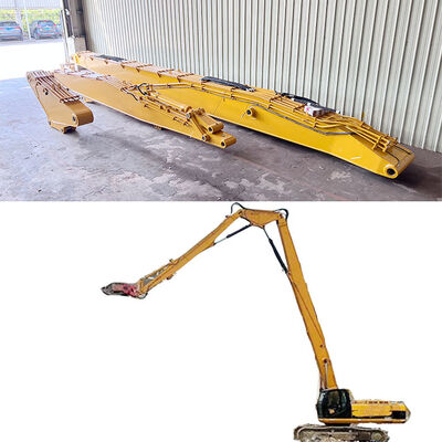 Excavator Long Reach Demolition dengan Shear Heavy Duty