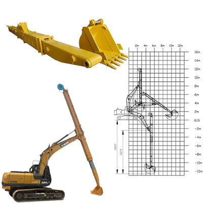 Telescopic Excavator Arm for Demolition