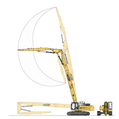 Penggalian Long Reach Penggalian Kerja Penggalian